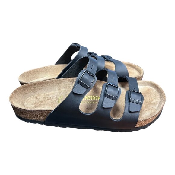 Birkenstock Florida Soft Footbed Sandals – Black – Size 42 (L11/M9) – NWOT - Picture 2 of 8